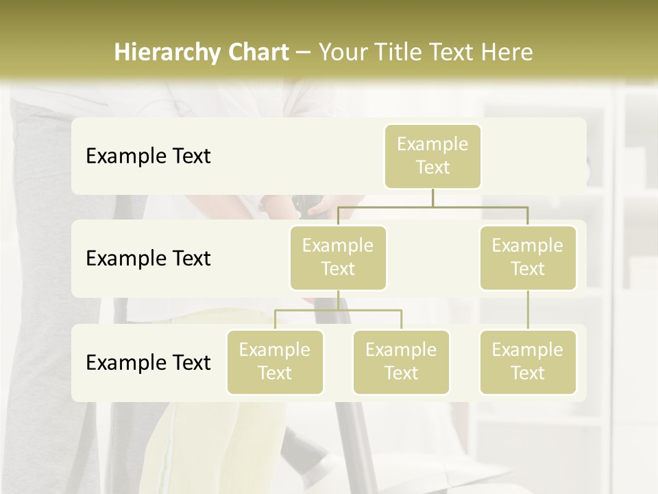 Housework Cleaner Living PowerPoint Template
