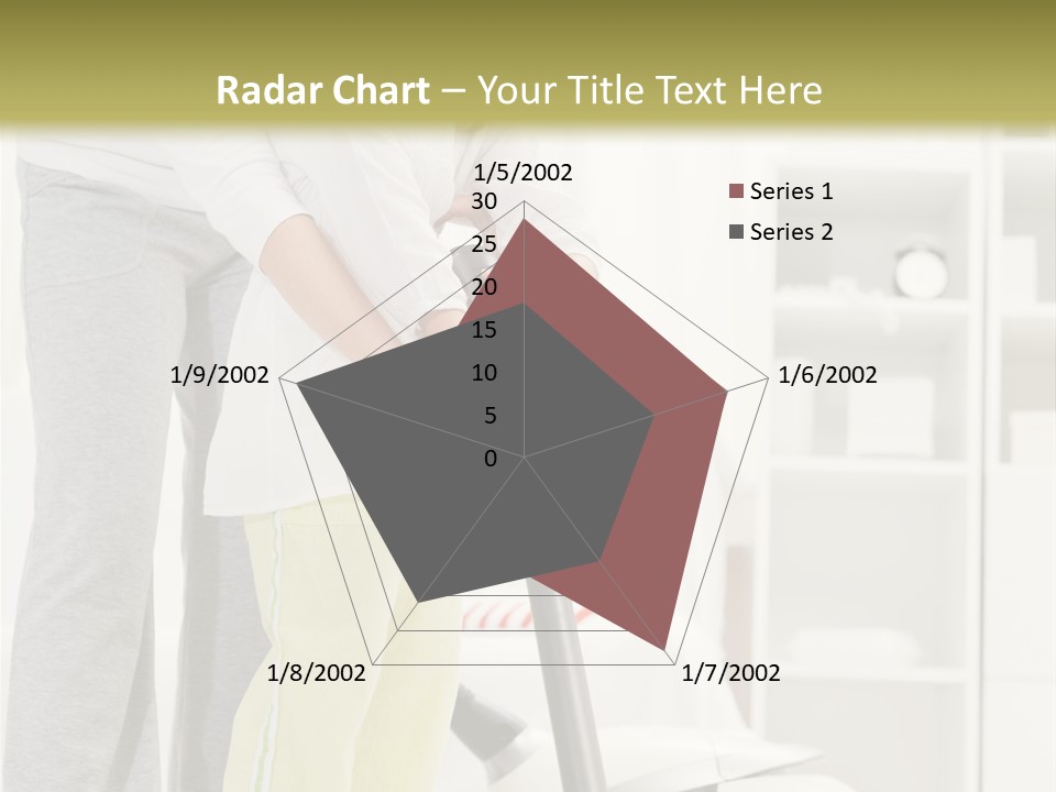 Housework Cleaner Living PowerPoint Template