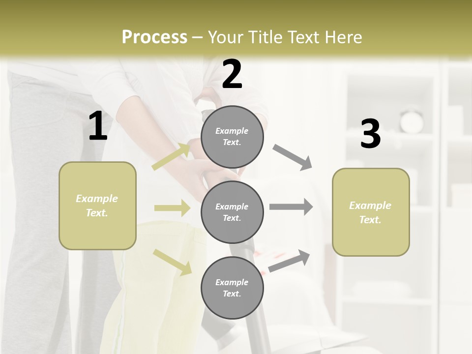 Housework Cleaner Living PowerPoint Template