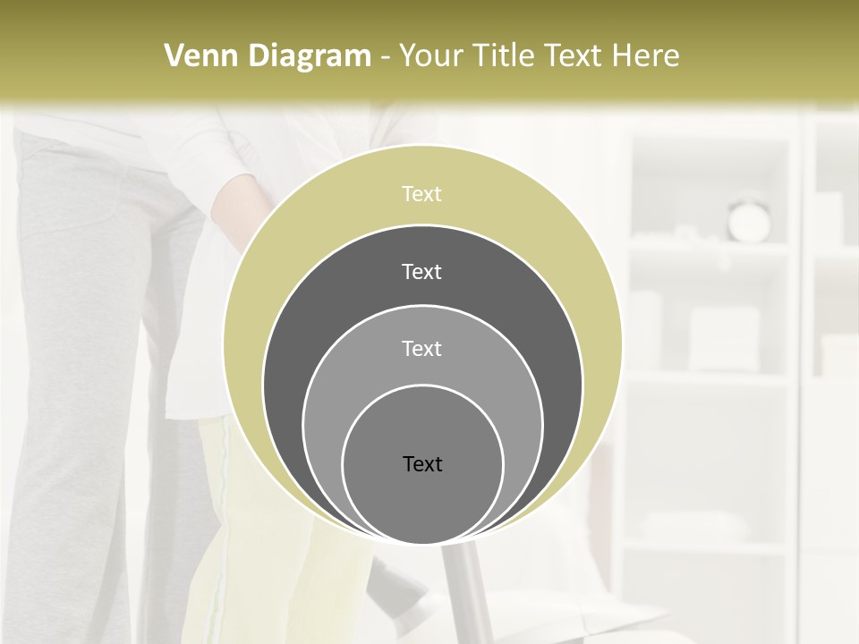 Housework Cleaner Living PowerPoint Template