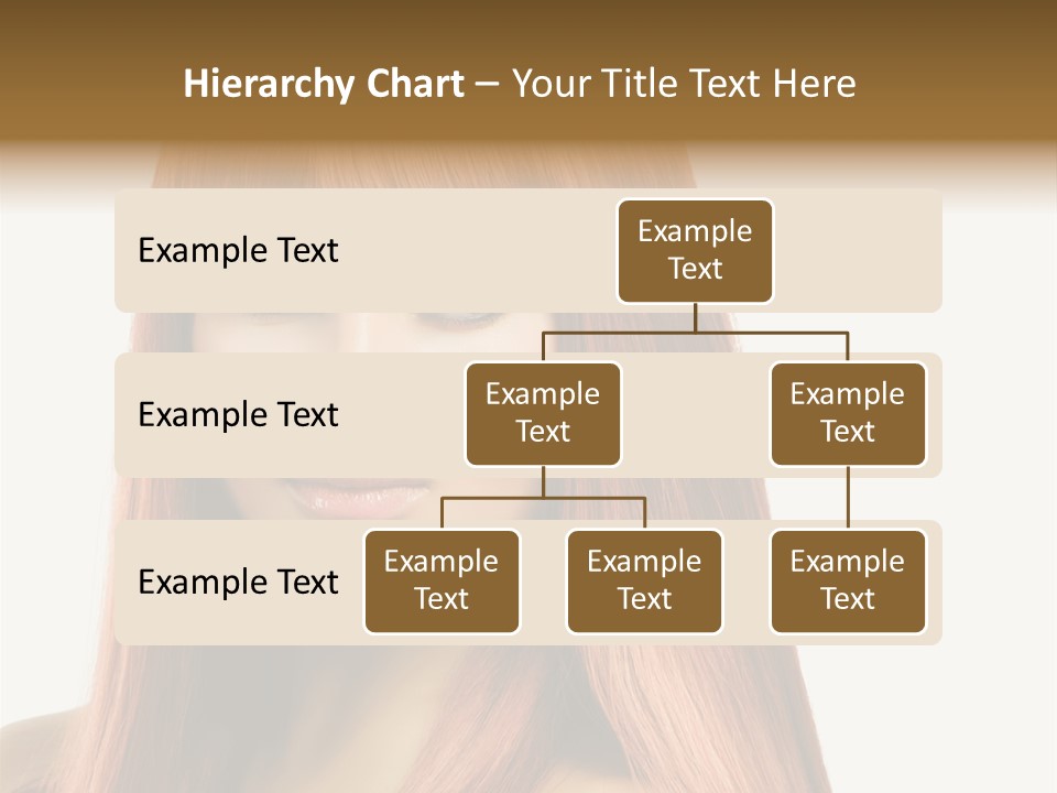 Vibrant Woman Haircut PowerPoint Template