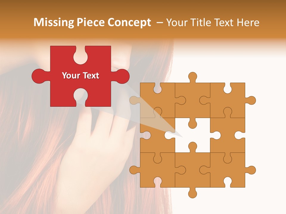 Luxury Styling Isolated PowerPoint Template