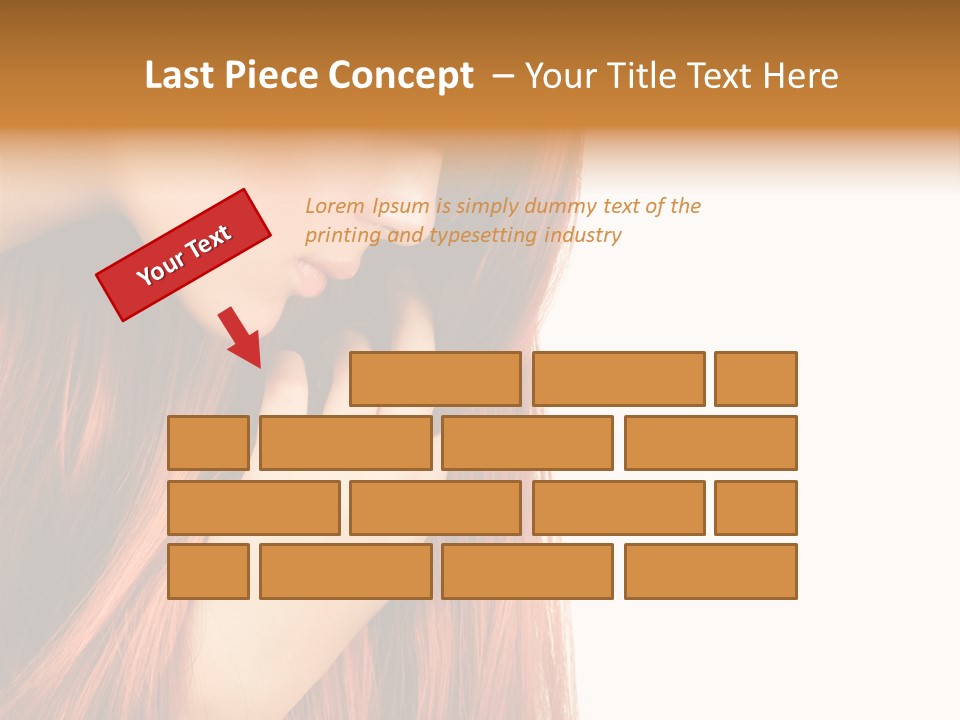 Luxury Styling Isolated PowerPoint Template