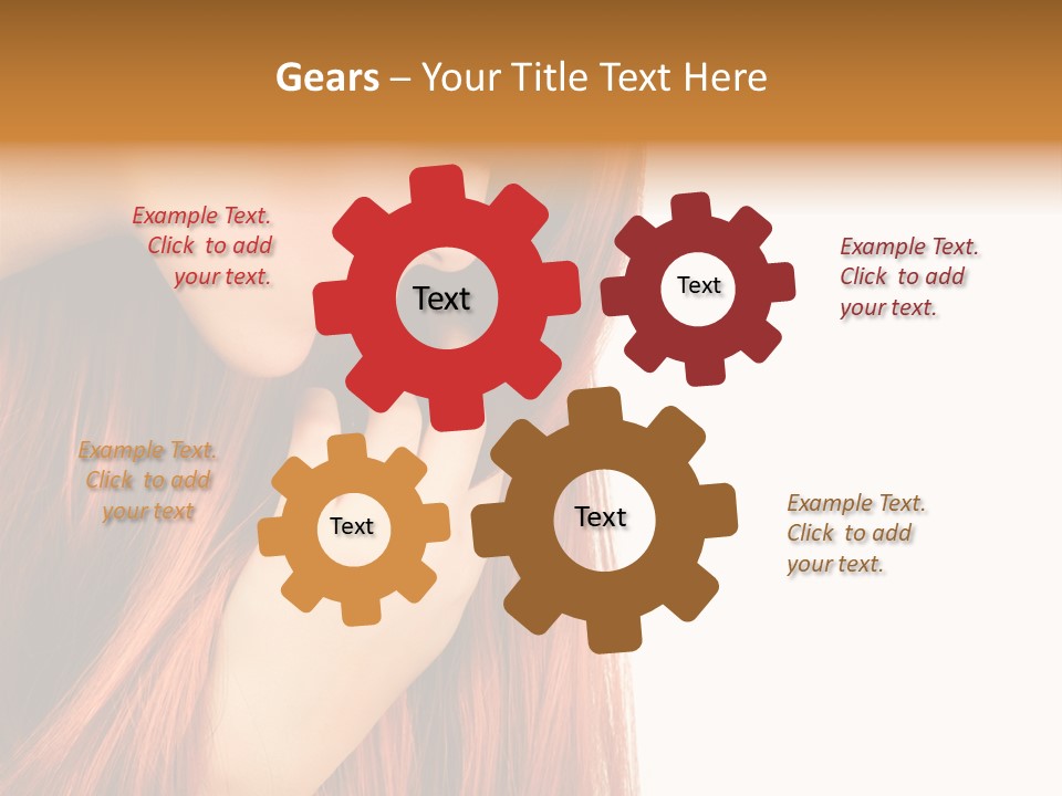 Luxury Styling Isolated PowerPoint Template