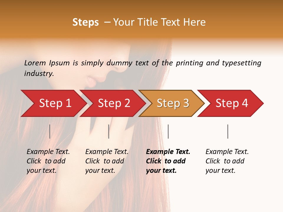 Luxury Styling Isolated PowerPoint Template