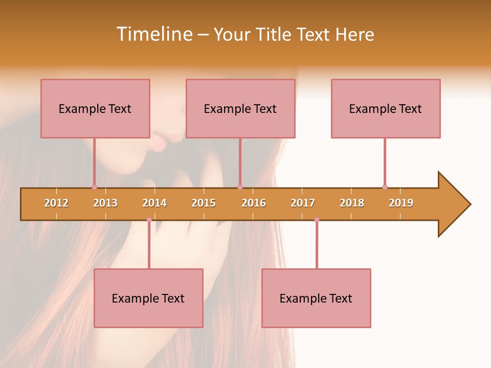 Luxury Styling Isolated PowerPoint Template