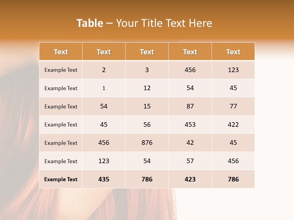 Luxury Styling Isolated PowerPoint Template