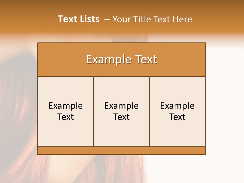 Luxury Styling Isolated PowerPoint Template
