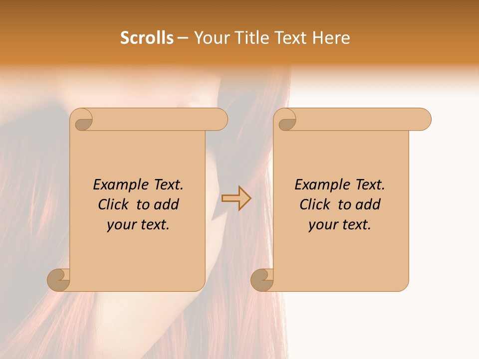 Luxury Styling Isolated PowerPoint Template