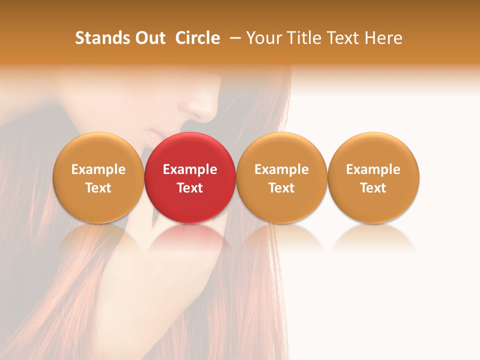 Luxury Styling Isolated PowerPoint Template