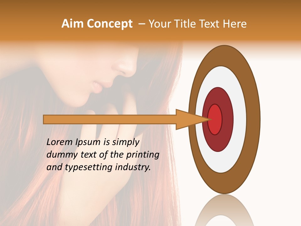 Luxury Styling Isolated PowerPoint Template