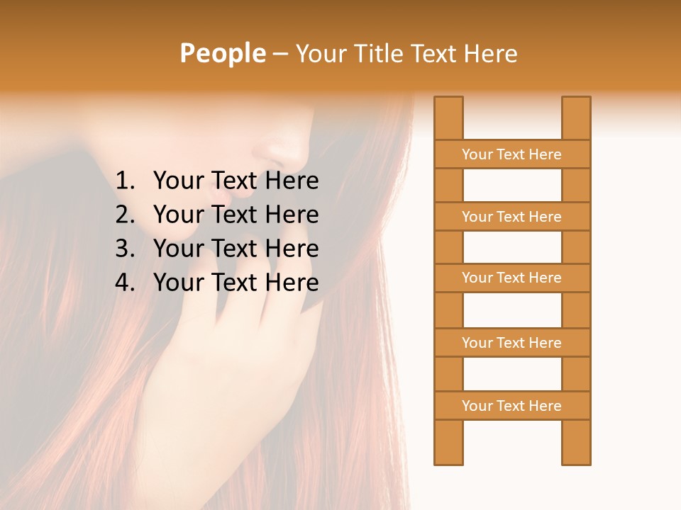 Luxury Styling Isolated PowerPoint Template