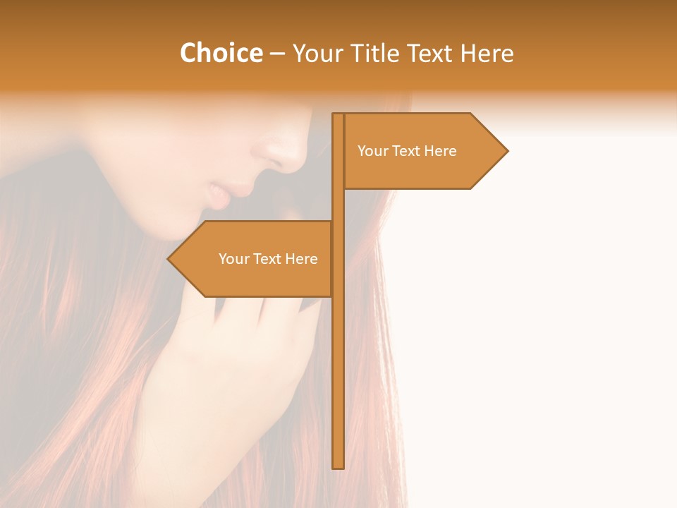 Luxury Styling Isolated PowerPoint Template