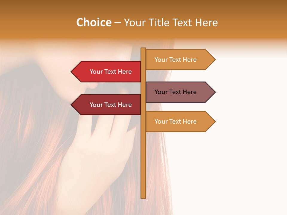 Luxury Styling Isolated PowerPoint Template