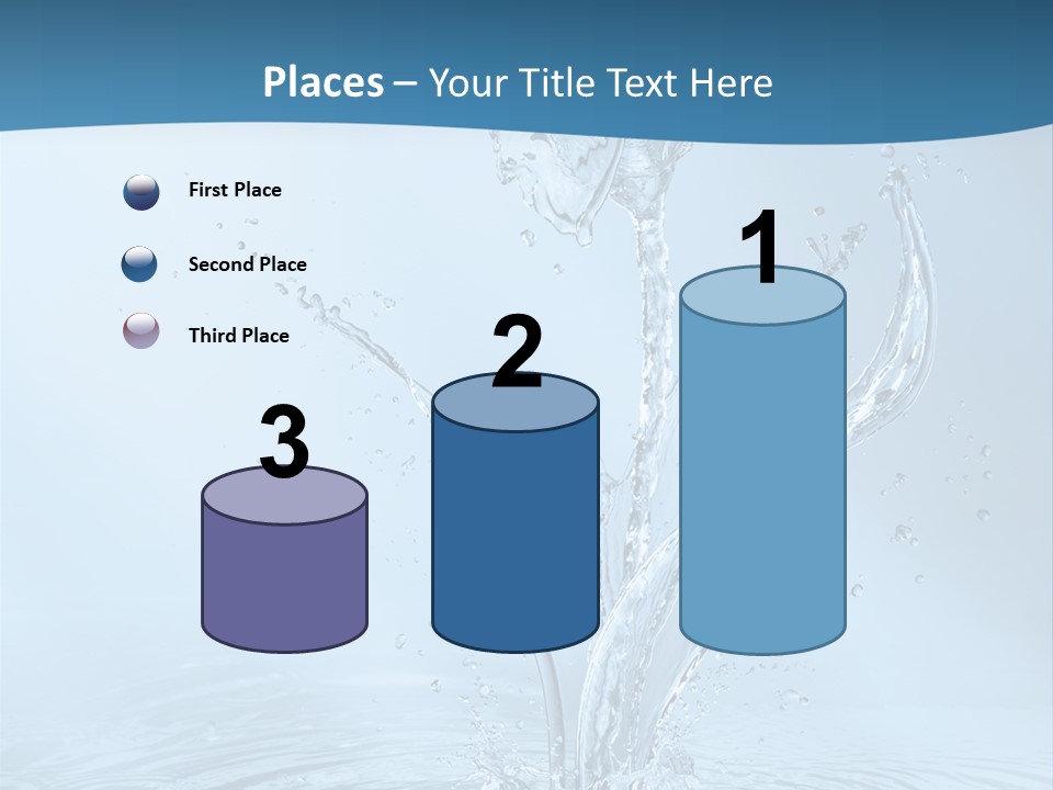 Studio Blue Ripple PowerPoint Template