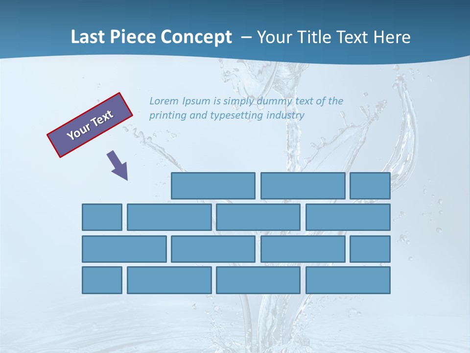 Studio Blue Ripple PowerPoint Template