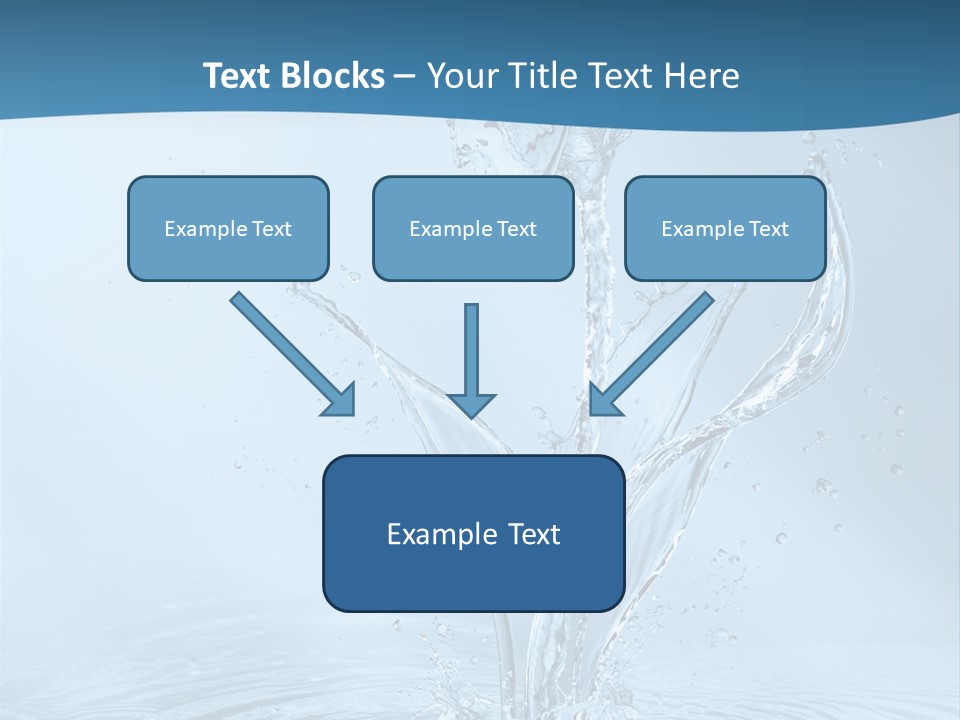 Studio Blue Ripple PowerPoint Template