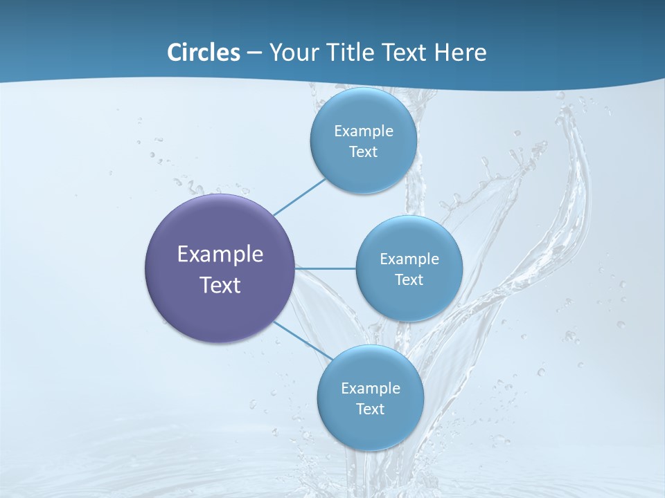 Studio Blue Ripple PowerPoint Template