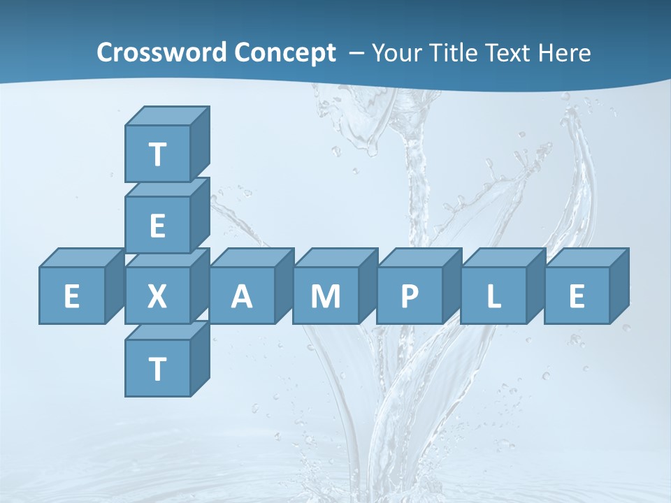 Studio Blue Ripple PowerPoint Template