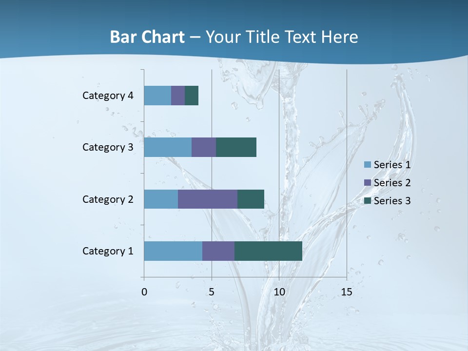 Studio Blue Ripple PowerPoint Template