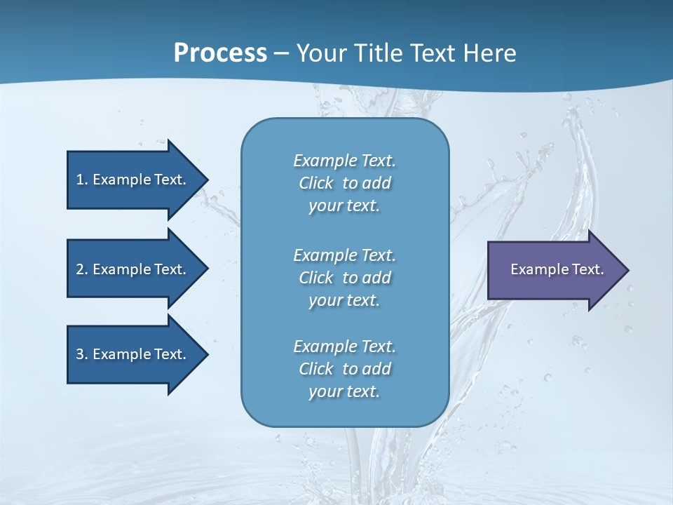 Studio Blue Ripple PowerPoint Template
