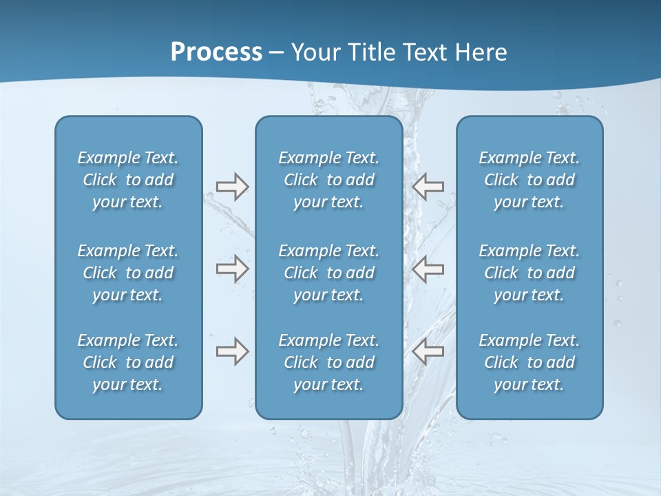 Studio Blue Ripple PowerPoint Template