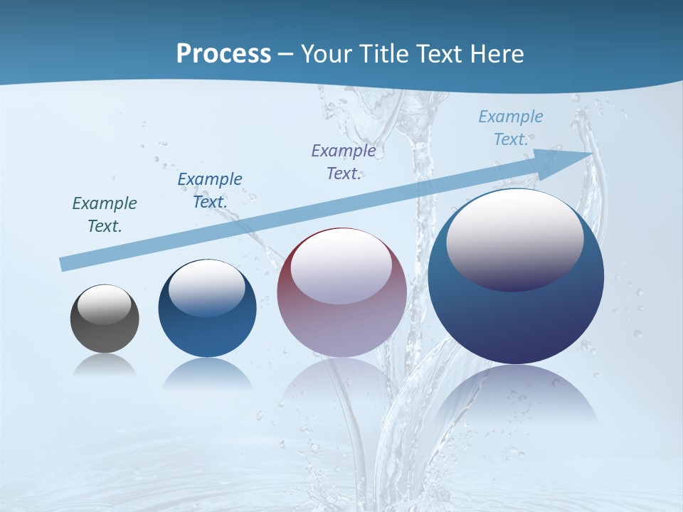 Studio Blue Ripple PowerPoint Template
