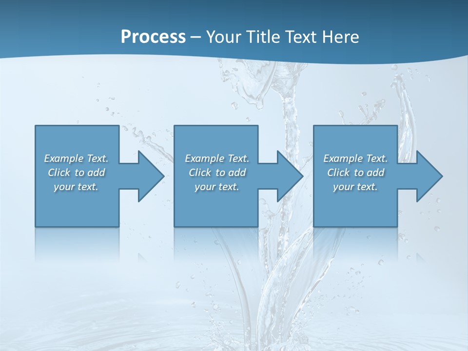 Studio Blue Ripple PowerPoint Template