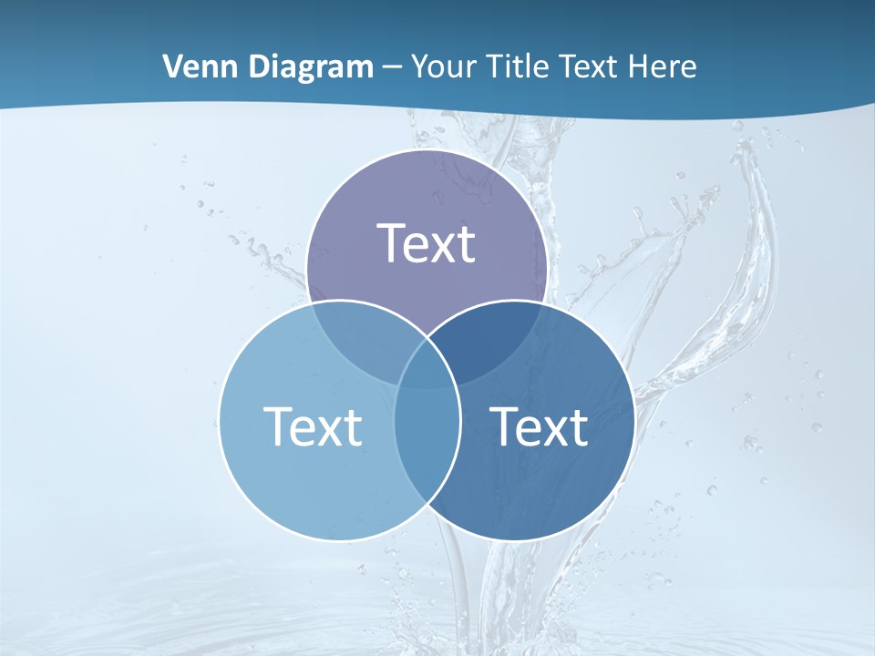 Studio Blue Ripple PowerPoint Template