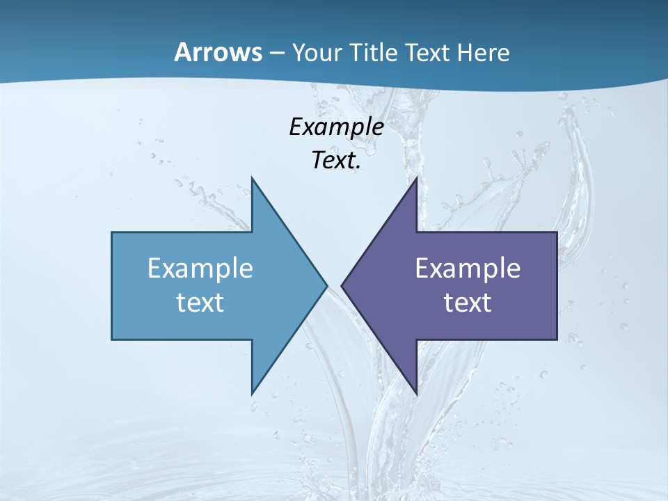 Studio Blue Ripple PowerPoint Template