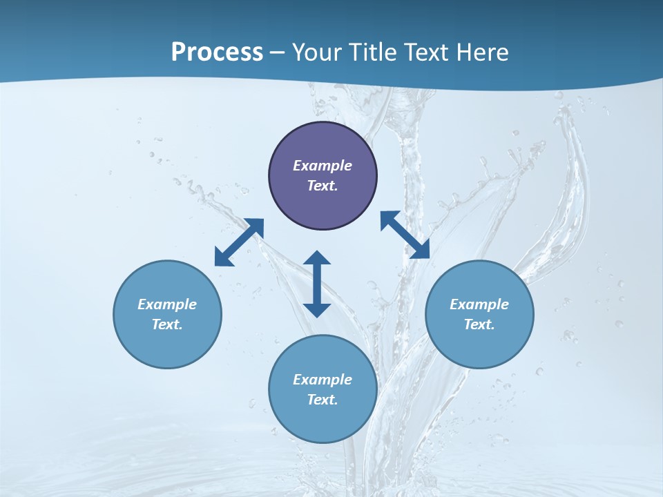 Studio Blue Ripple PowerPoint Template