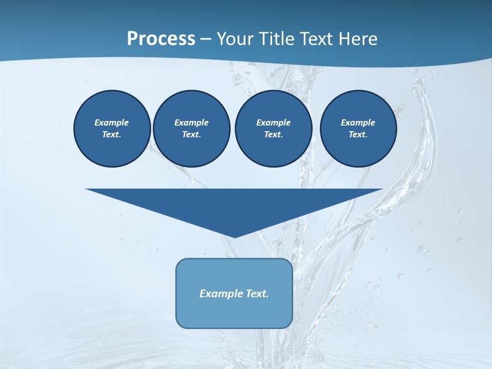 Studio Blue Ripple PowerPoint Template