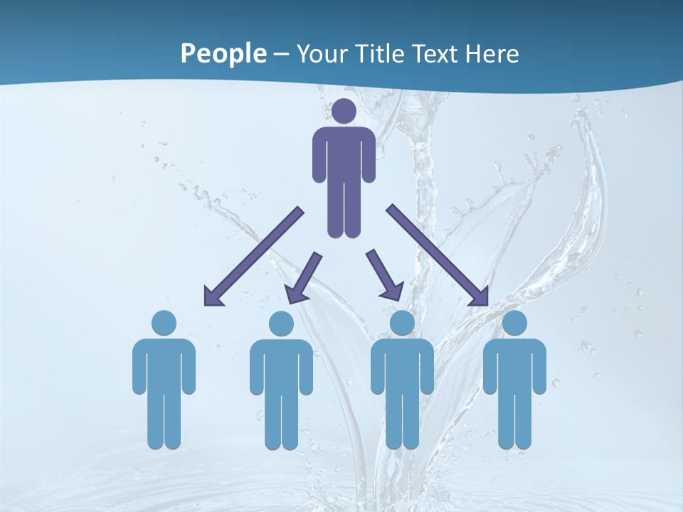 Studio Blue Ripple PowerPoint Template