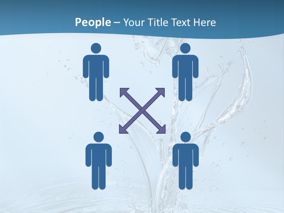 Studio Blue Ripple PowerPoint Template