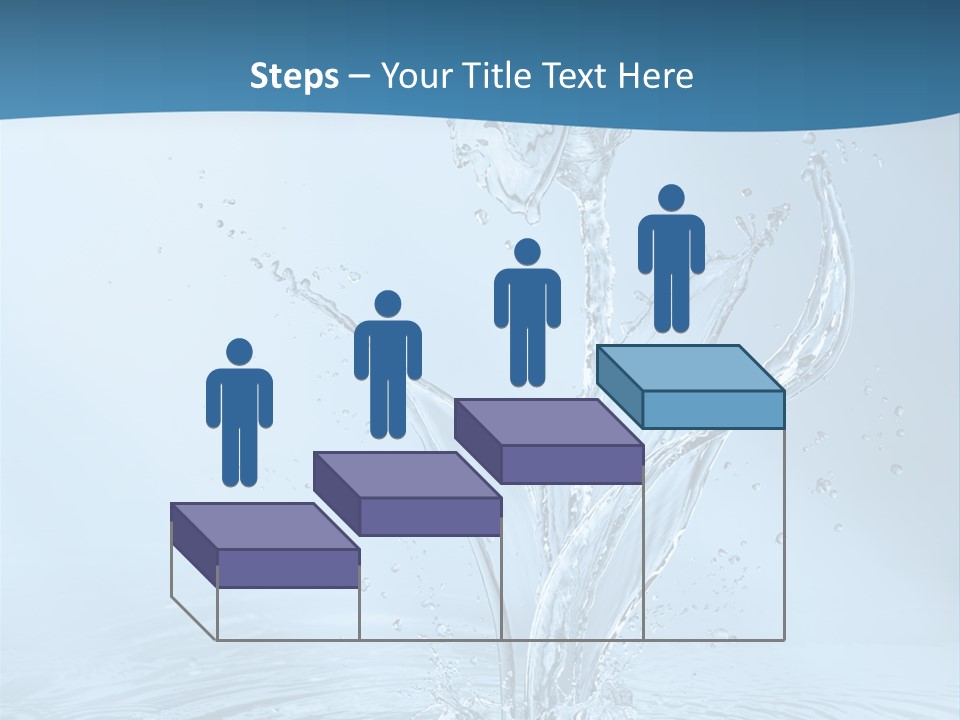 Studio Blue Ripple PowerPoint Template