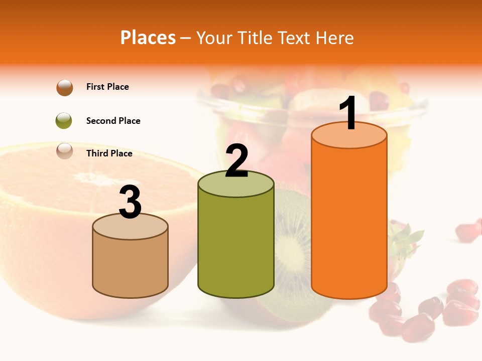 Fresh Sweet Vegetarian PowerPoint Template