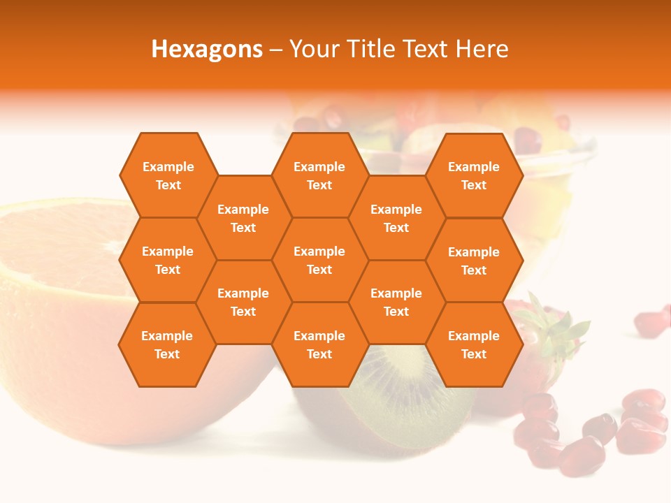 Fresh Sweet Vegetarian PowerPoint Template