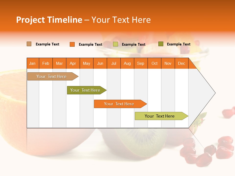 Fresh Sweet Vegetarian PowerPoint Template