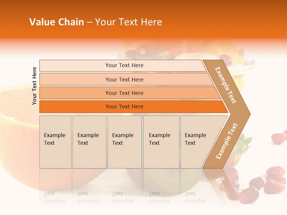 Fresh Sweet Vegetarian PowerPoint Template