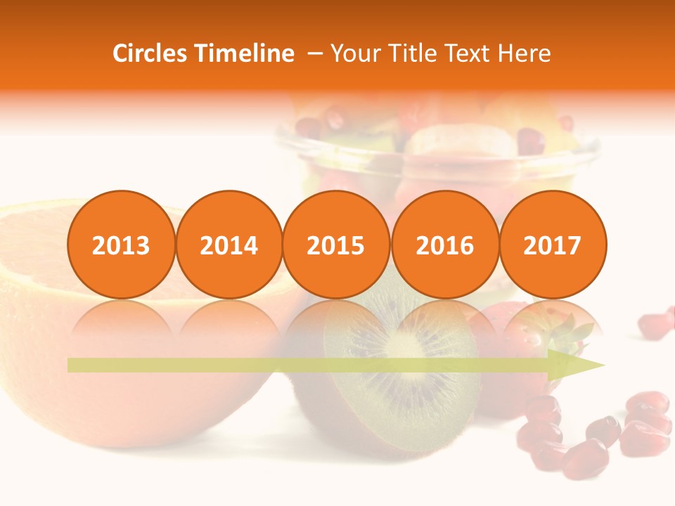 Fresh Sweet Vegetarian PowerPoint Template