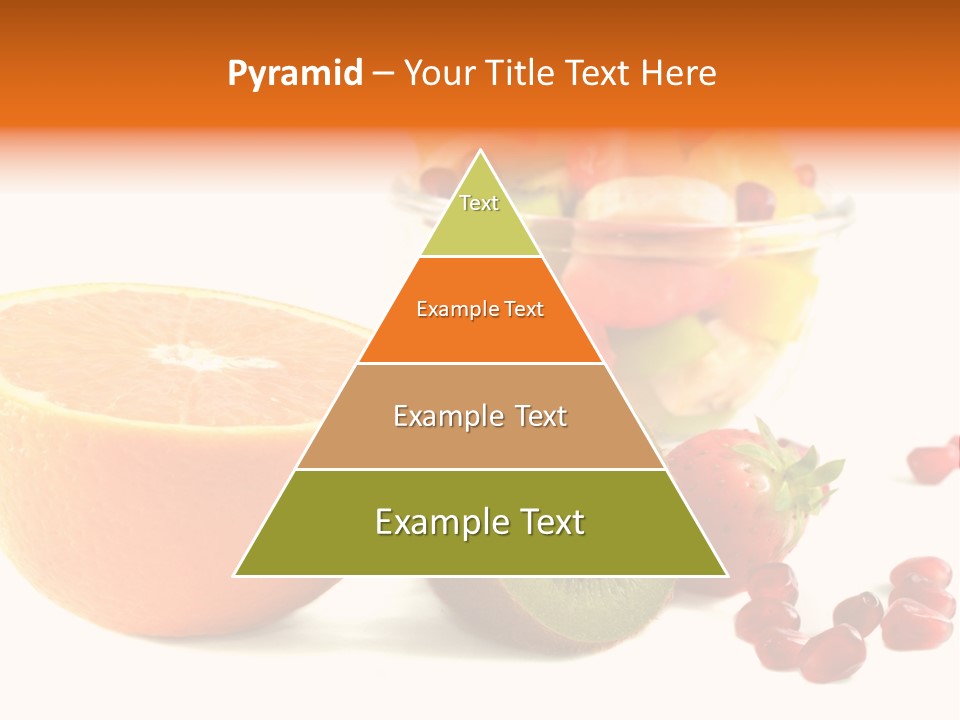 Fresh Sweet Vegetarian PowerPoint Template