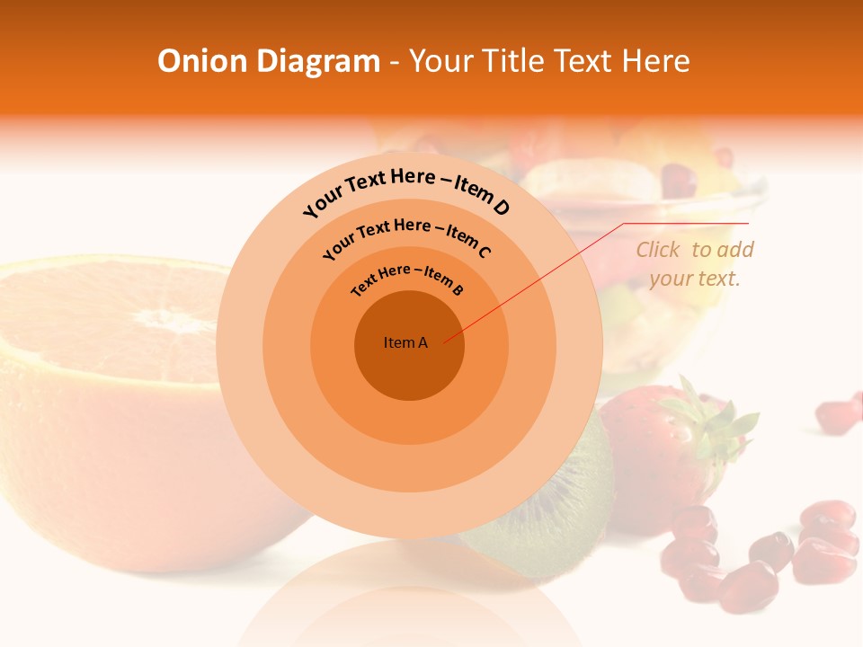 Fresh Sweet Vegetarian PowerPoint Template