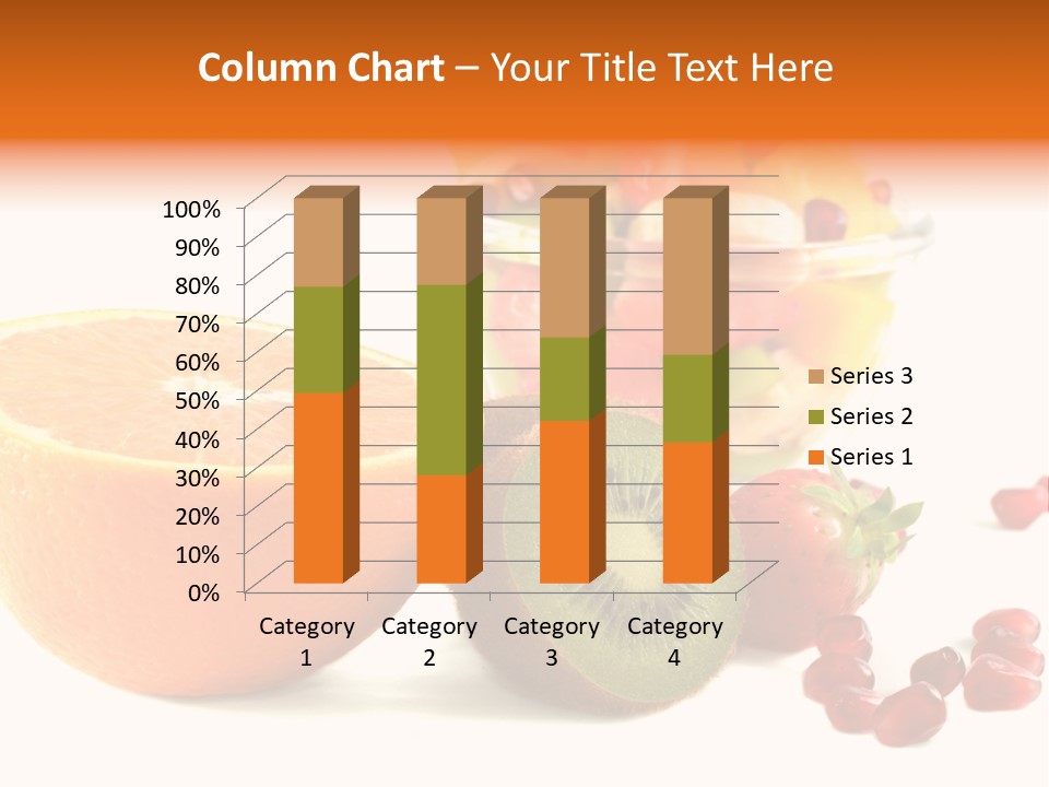 Fresh Sweet Vegetarian PowerPoint Template