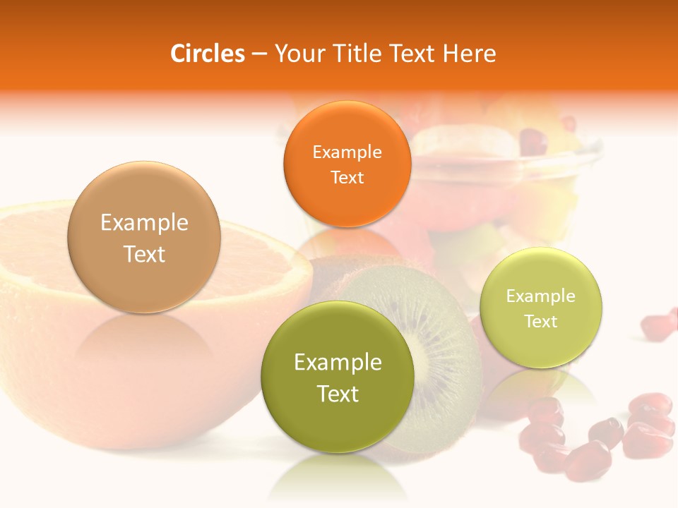 Fresh Sweet Vegetarian PowerPoint Template