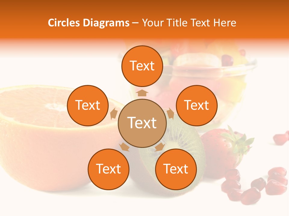 Fresh Sweet Vegetarian PowerPoint Template