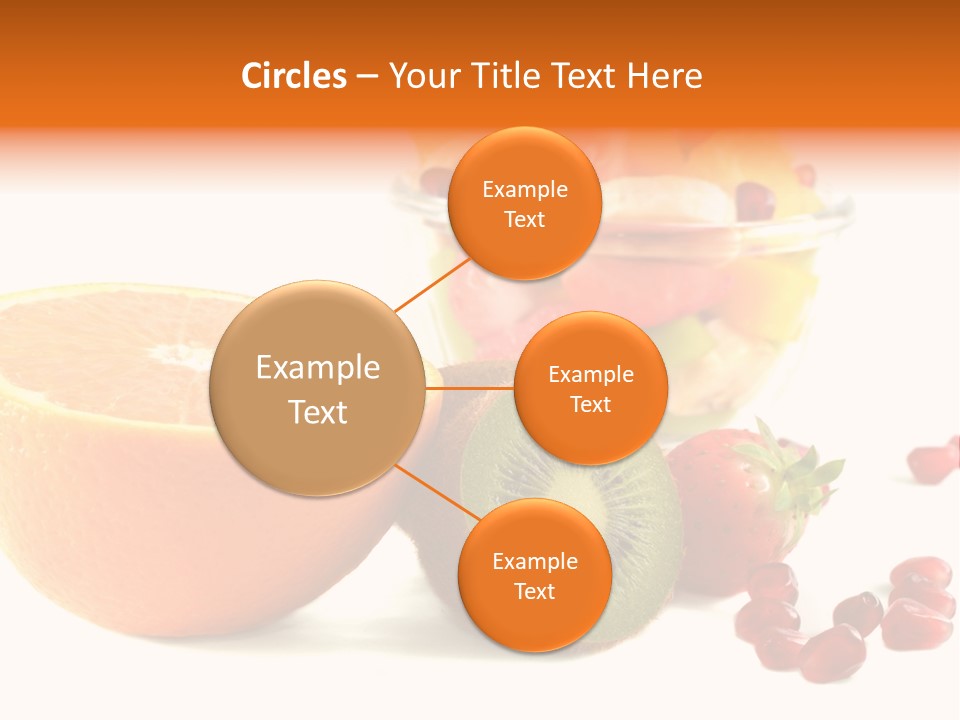 Fresh Sweet Vegetarian PowerPoint Template