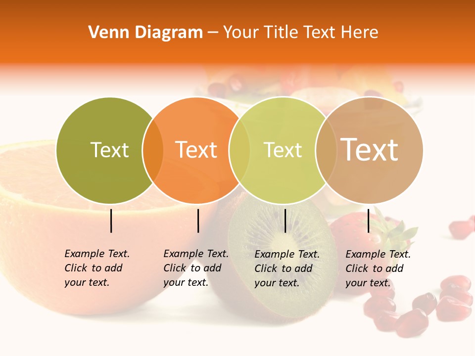 Fresh Sweet Vegetarian PowerPoint Template