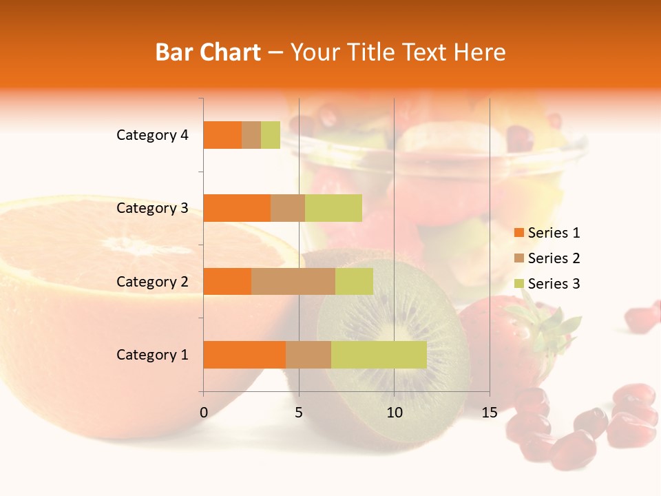 Fresh Sweet Vegetarian PowerPoint Template
