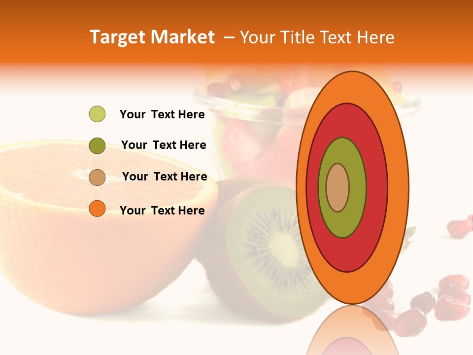 Fresh Sweet Vegetarian PowerPoint Template