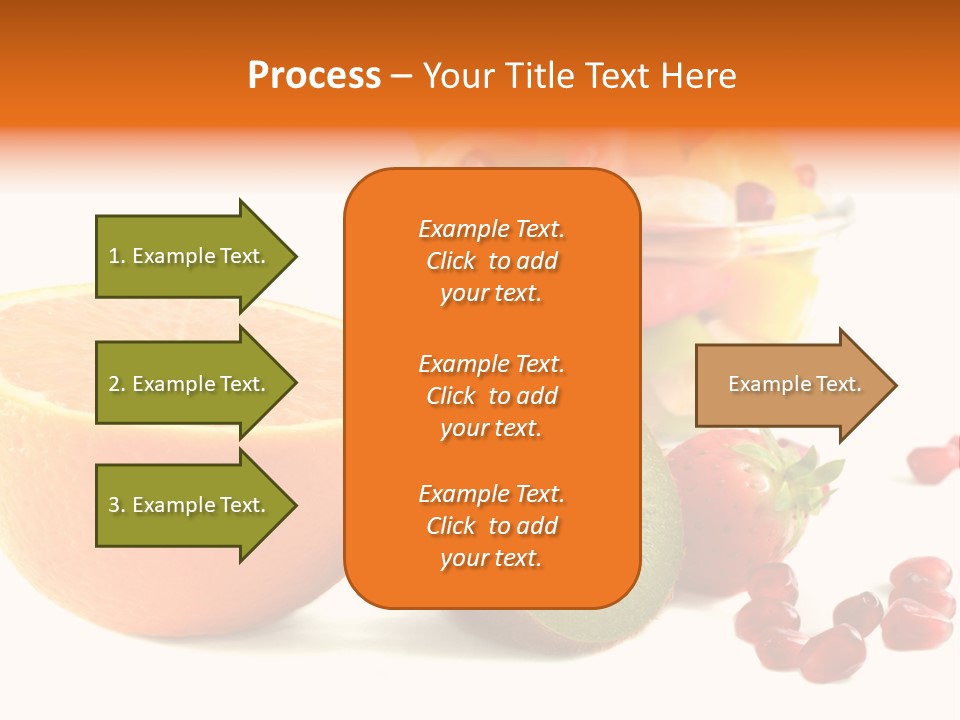 Fresh Sweet Vegetarian PowerPoint Template